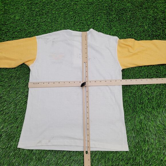 Vintage 80s Pittsburgh Pirates Shirt Womens S/M 18x23 White - Picture 3 of 16